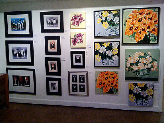Gallery Wall at Synergy Fine Art